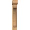 Ekena Millwork Legacy Block Rough Sawn Bracket w/ Offset Brace, Western Red Cedar, 6"W x 24"D x 36"H BKT0604X24X36LEC05RWR - alternate 3